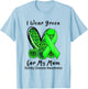 Leopard Heart I Wear Green For My Mom Kidney Disease T-Shirt - T-Shirt | Light Blue