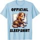 Horse - Official Sleepshirt Pajamas Nightgown T-Shirt - T-Shirt | Light Blue