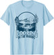 I Love Pooping in the Woods! Funny Vintage Camping Retro 80s T-Shirt - T-Shirt | Light Blue