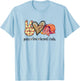 Peace Love Pet Hermit Crab Lover T-Shirt - T-Shirt | Light Blue