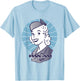 Pan Am Flight Attendant Smile T-Shirt - T-Shirt | Light Blue