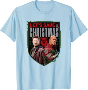Red One - Let's Save Christmas T-Shirt - T-Shirt | Light Blue