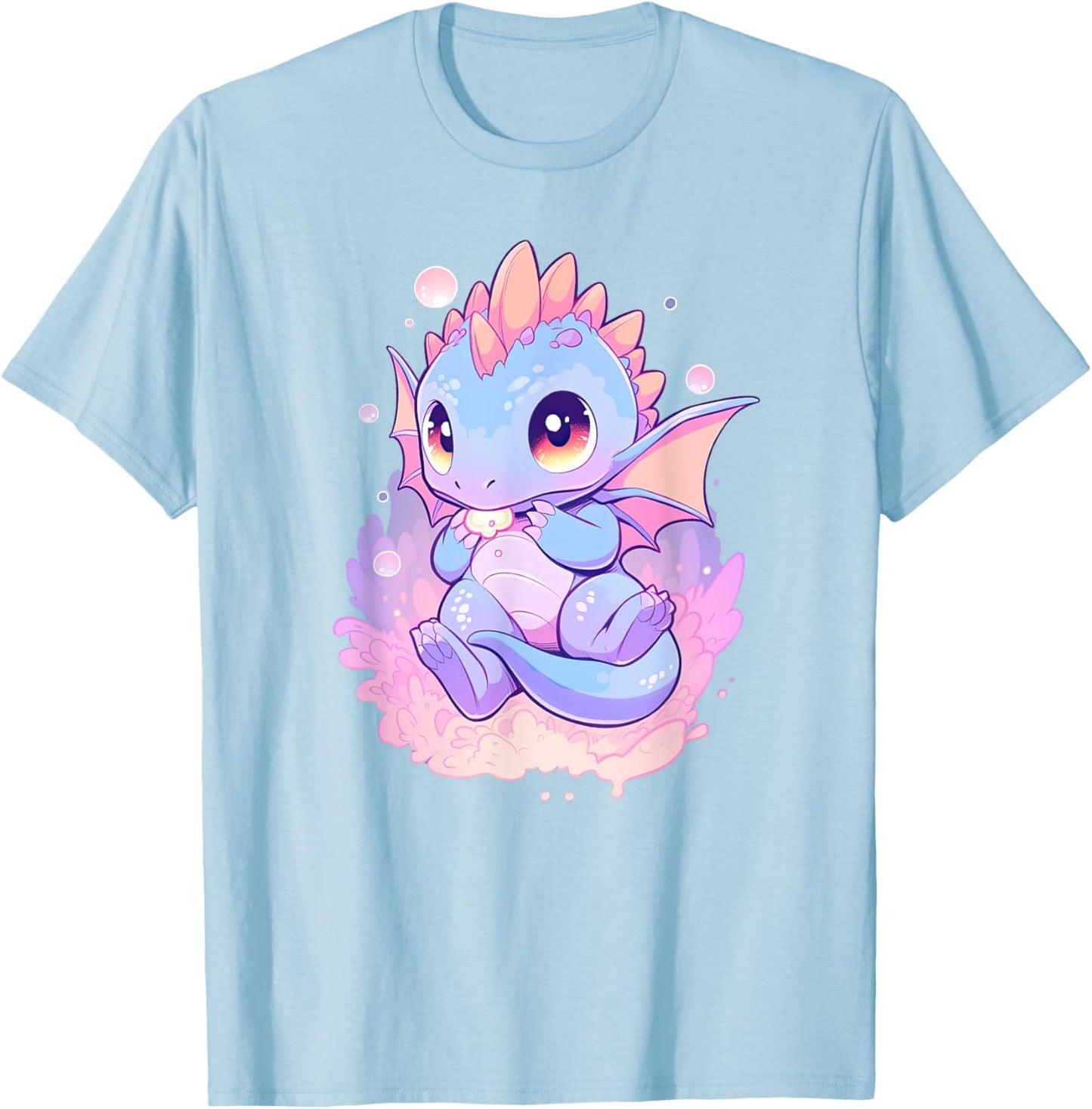 Cute Dragon funny Dragon lover baby T-Shirt - T-Shirt | Light Blue