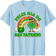 St. Patrick's Irish Lucky Shamrock Feliz Dia De San Patricio T-Shirt - T-Shirt | Light Blue