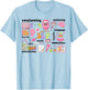SLP Speech Therapy Speech Language Pathologist Appreciation T-Shirt - T-Shirt | Light Blue