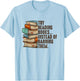 Try Reading Books Instead Of Banning Them Banned Book Lover T-Shirt - T-Shirt | Light Blue