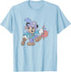 Disney Mickey And Friends Halloween Pirate Candy Costume T-Shirt - T-Shirt | Light Blue