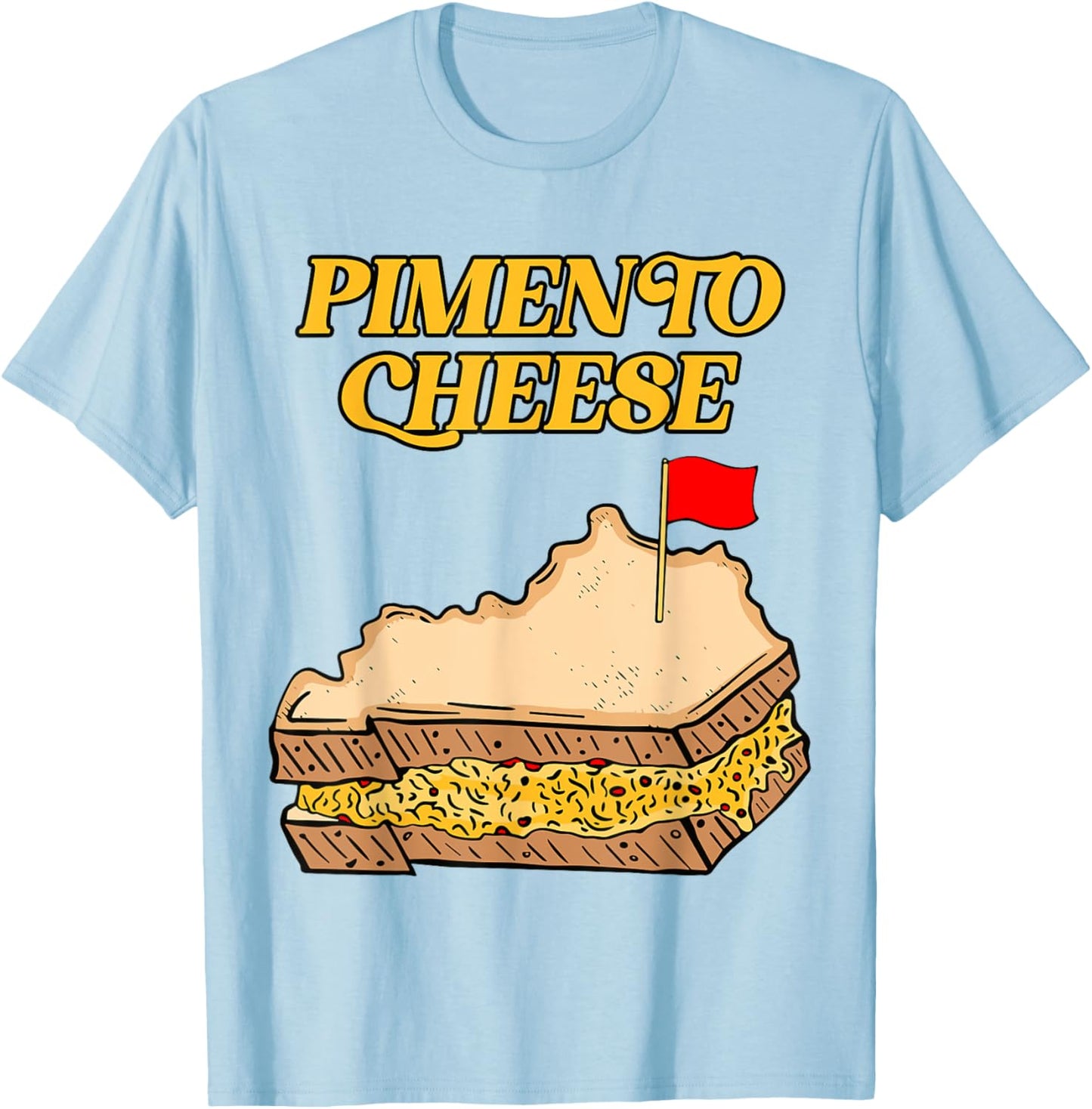 Pimento Cheese T-Shirt - T-Shirt | Light Blue