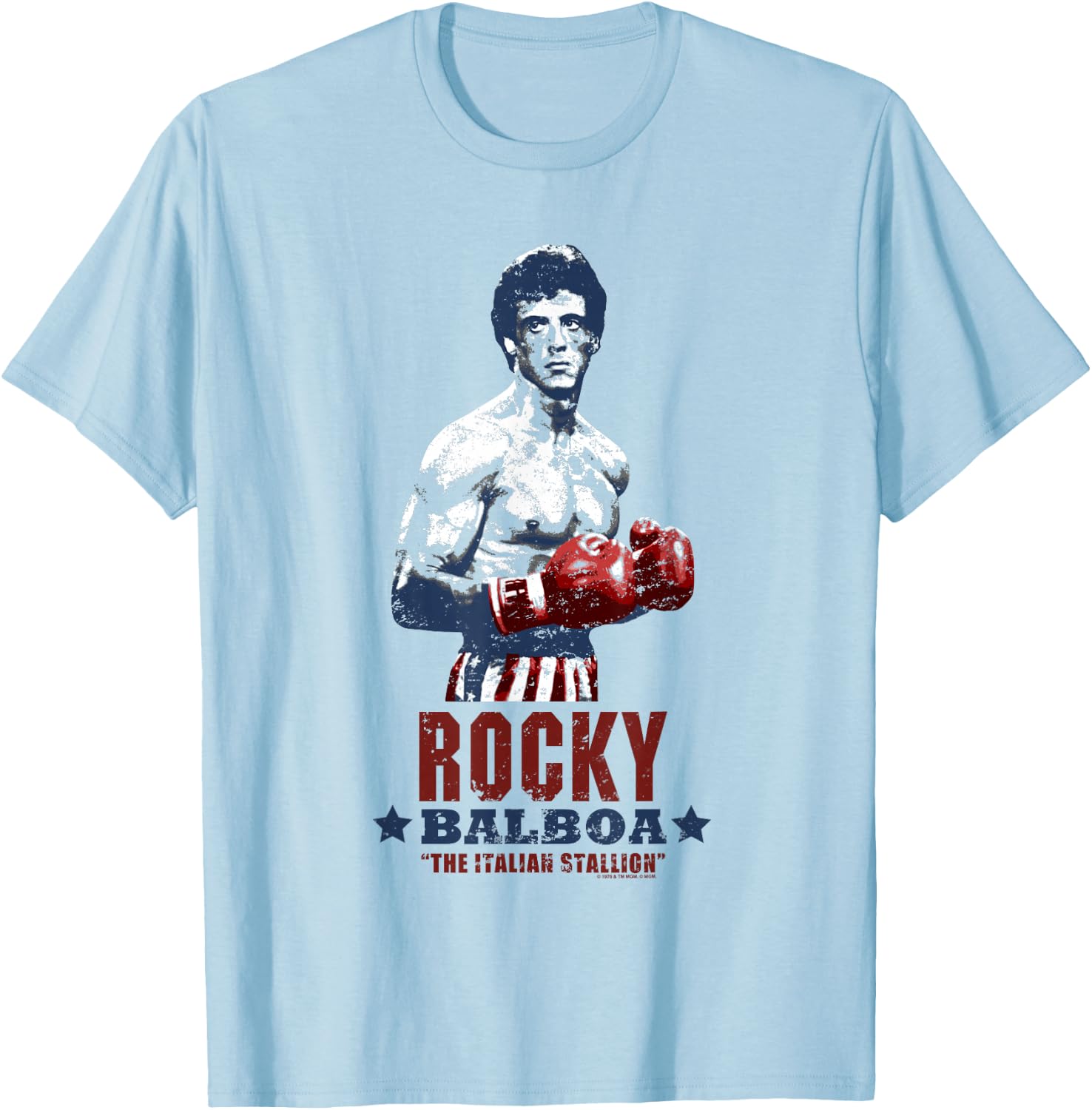 Rocky Balboa T-Shirt - T-Shirt | Light Blue