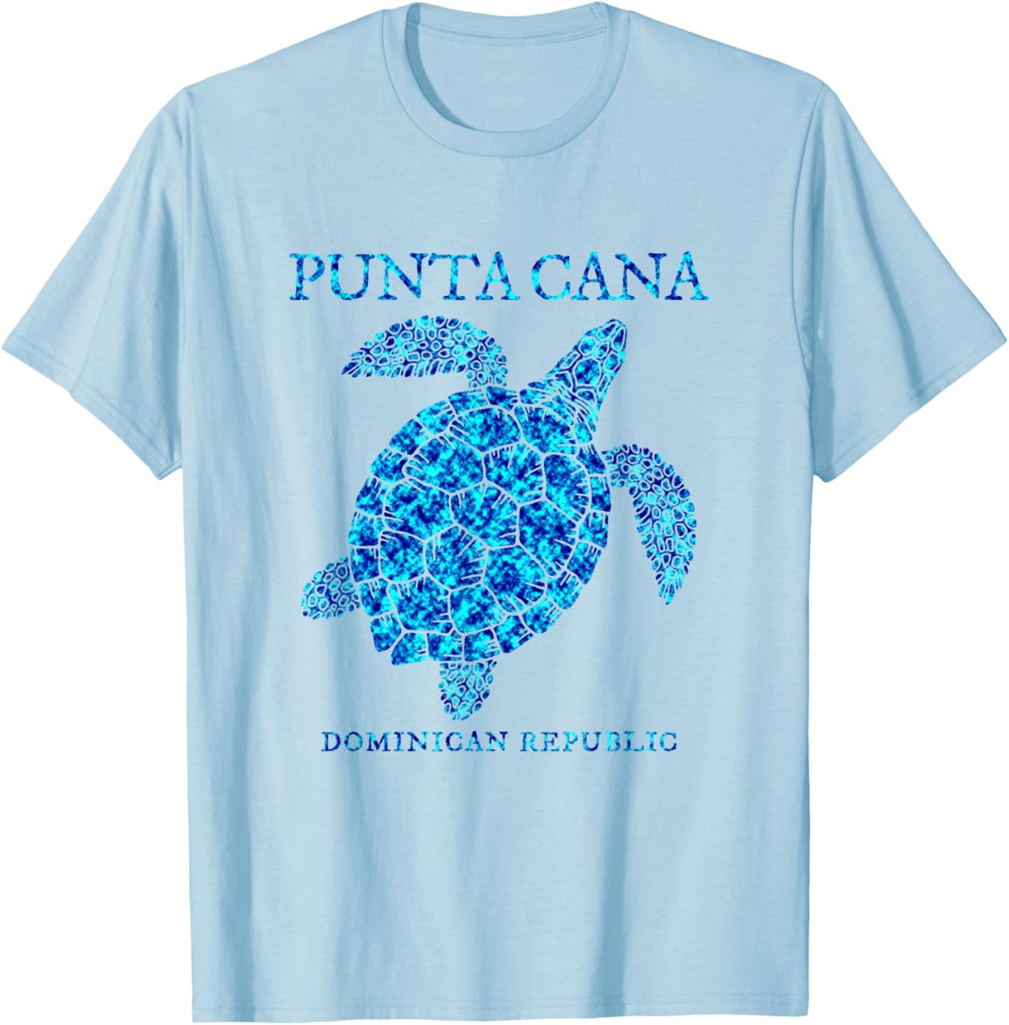 Punta Cana Dominican Republic Sea Turtle Boys Girls Toddler T-Shirt - T-Shirt | Light Blue