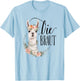Braut Bride to be Lama Alpaka Alpaca Verlobung Braut JGA T-Shirt - T-Shirt | Light Blue