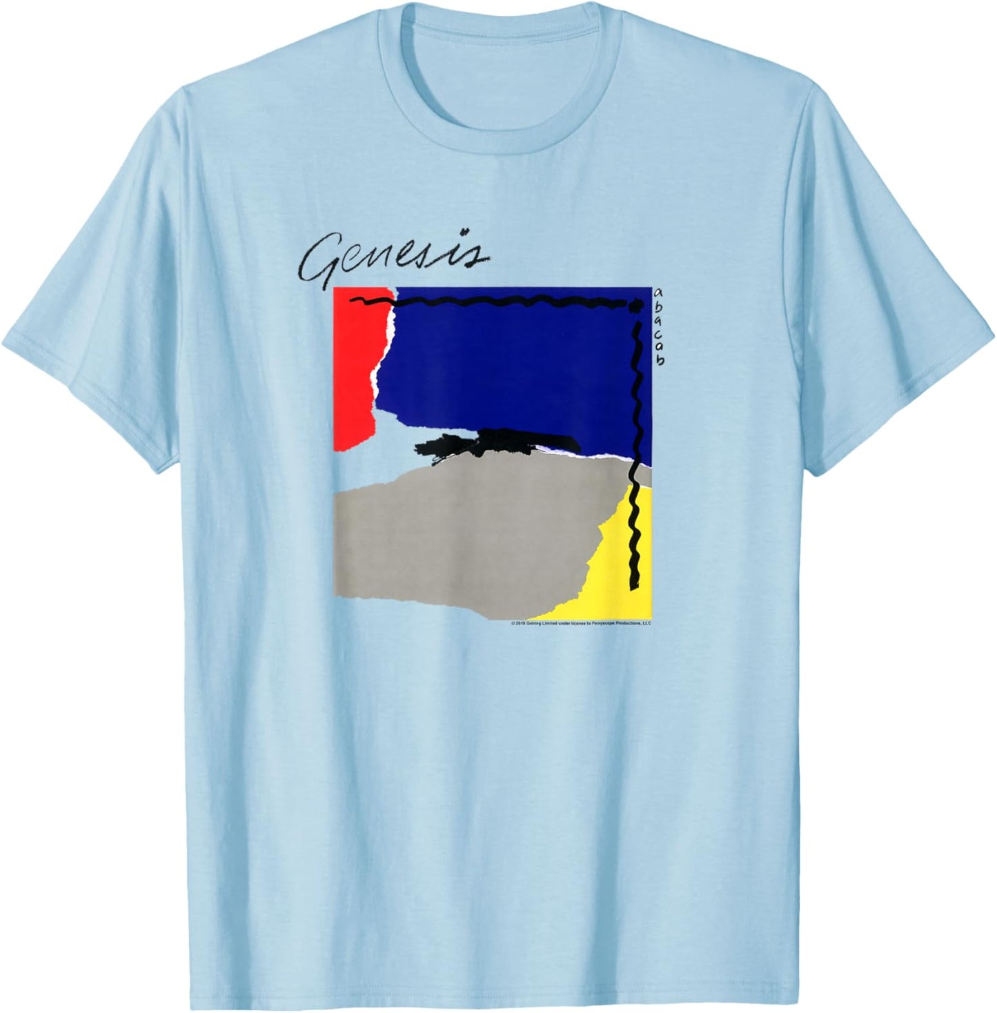 Genesis Abacab T-Shirt - T-Shirt | Light Blue