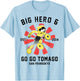 Disney Big Hero 6 Go Go Tomago Poster Graphic T-Shirt - T-Shirt | Light Blue