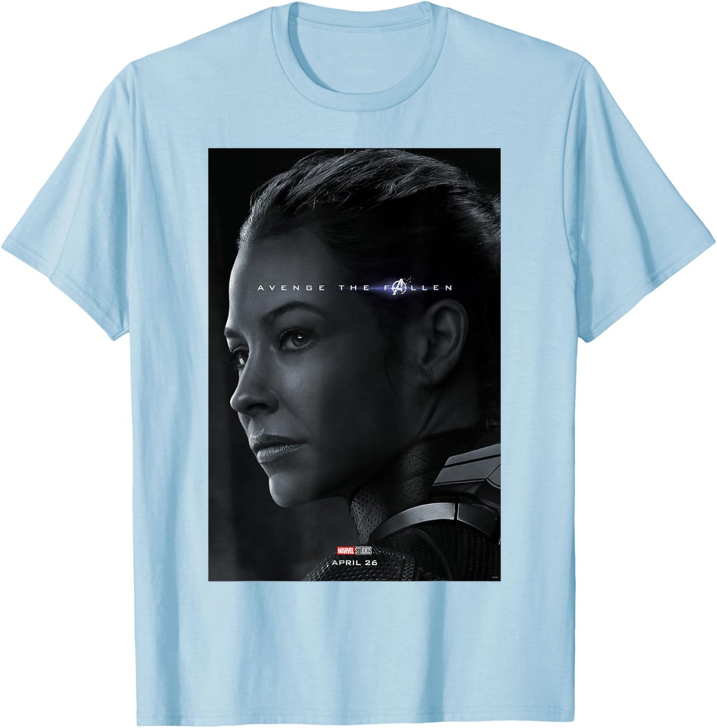 Marvel Avengers Endgame The Wasp Avenge The Fallen T-Shirt - T-Shirt | Light Blue