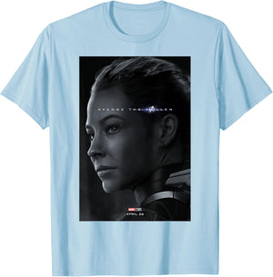 Marvel Avengers Endgame The Wasp Avenge The Fallen T-Shirt - T-Shirt | Light Blue
