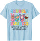 Snuggle Bunnies Are My Favorite Mother Baby Nurse Easter T-Shirt - T-Shirt | Light Blue
