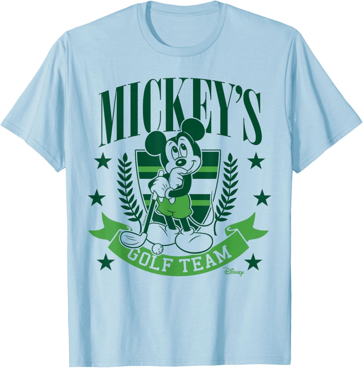 Mickey Mouse - Mickey's Golf Team T-Shirt - T-Shirt | Light Blue