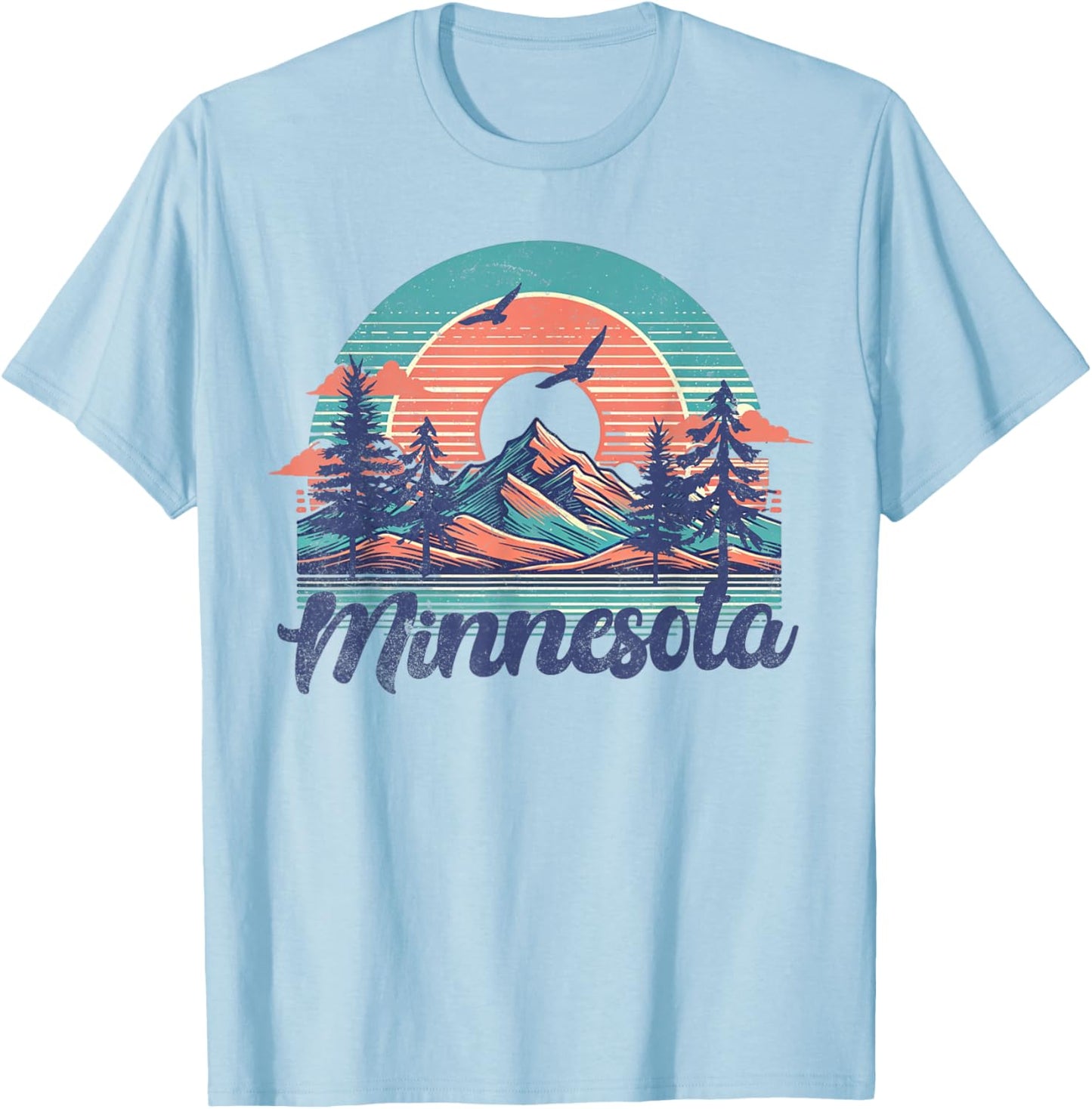 Minnesota T-Shirt - T-Shirt | Light Blue