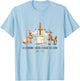 Silly Bunny Easter Is About the Lamb Christian Cross flower T-Shirt - T-Shirt | Light Blue