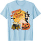 Retro Season of the Witch Halloween Salem Witch T-Shirt - T-Shirt | Light Blue