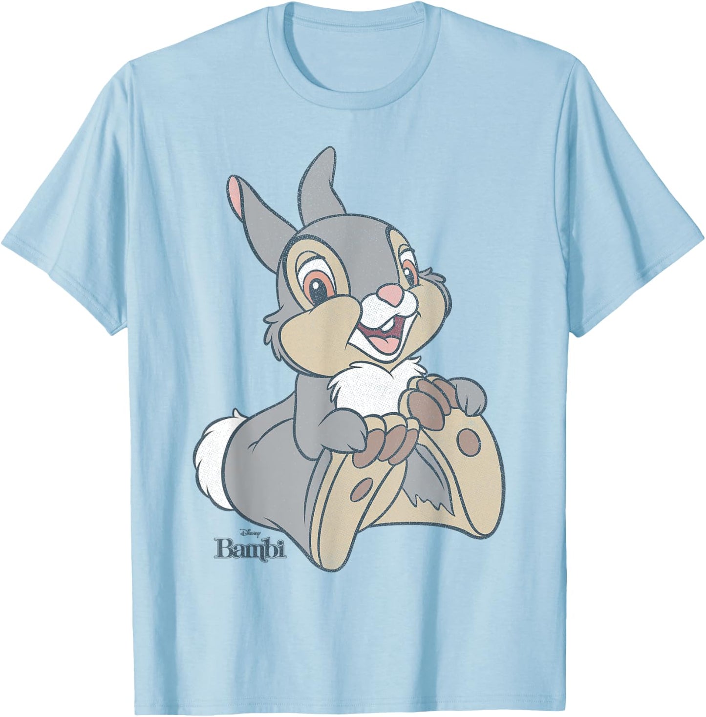 Disney Bambi Thumper Big Portrait T-Shirt - T-Shirt | Light Blue
