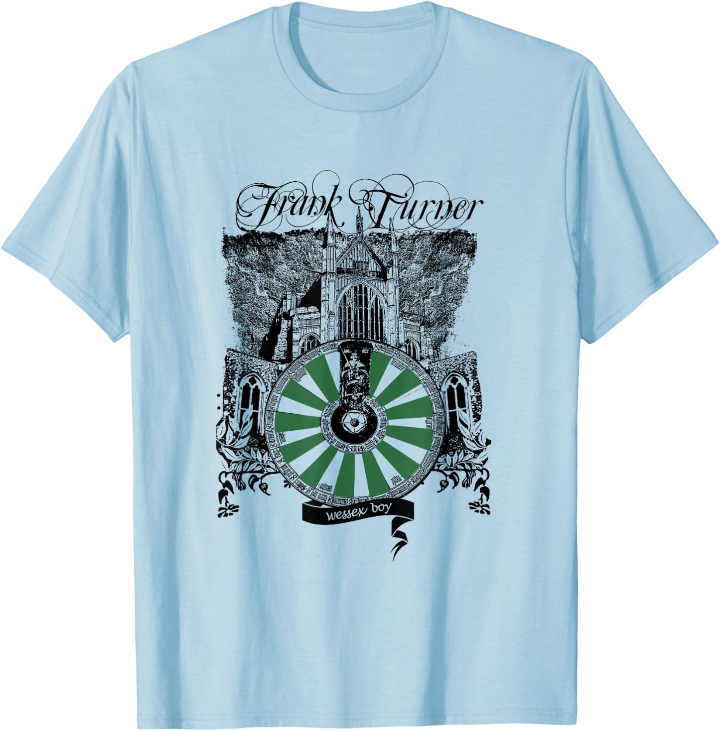 Frank Turner - Wessex Boy - Official Merchandise T-Shirt - T-Shirt | Light Blue