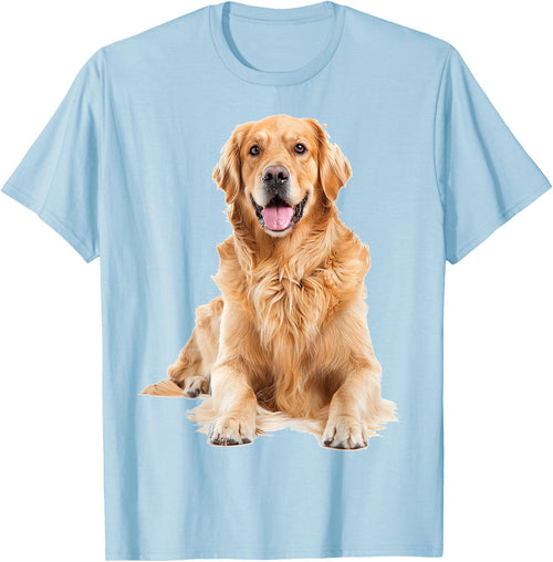 Golden Retriever Dog Graphic Pet Artwork Golden Retriever Men Women Kids