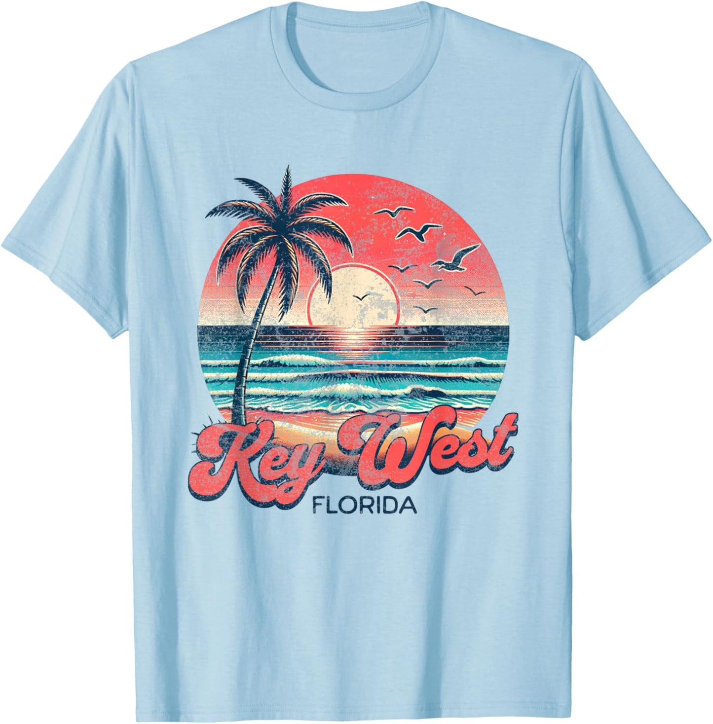 Key West T-Shirt - T-Shirt | Light Blue