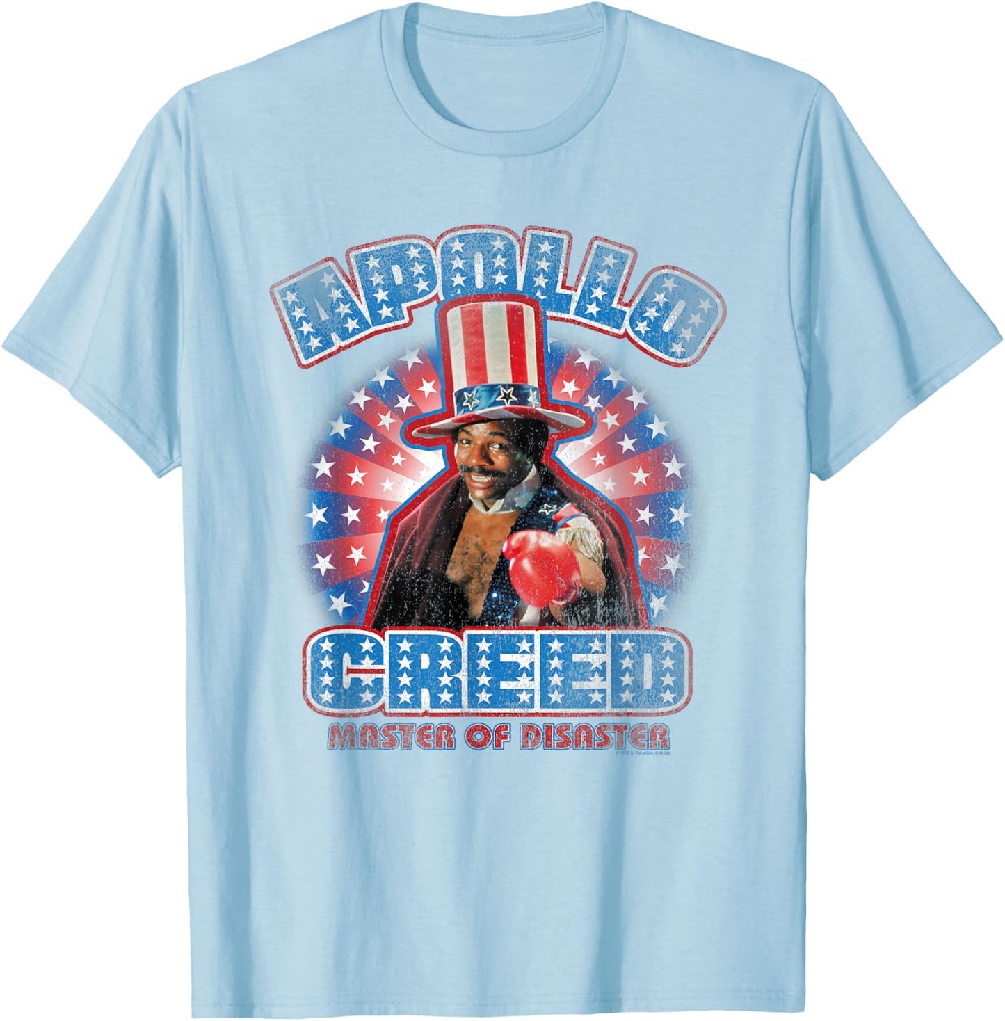 Rocky Apollo Creed T-Shirt - T-Shirt | Light Blue
