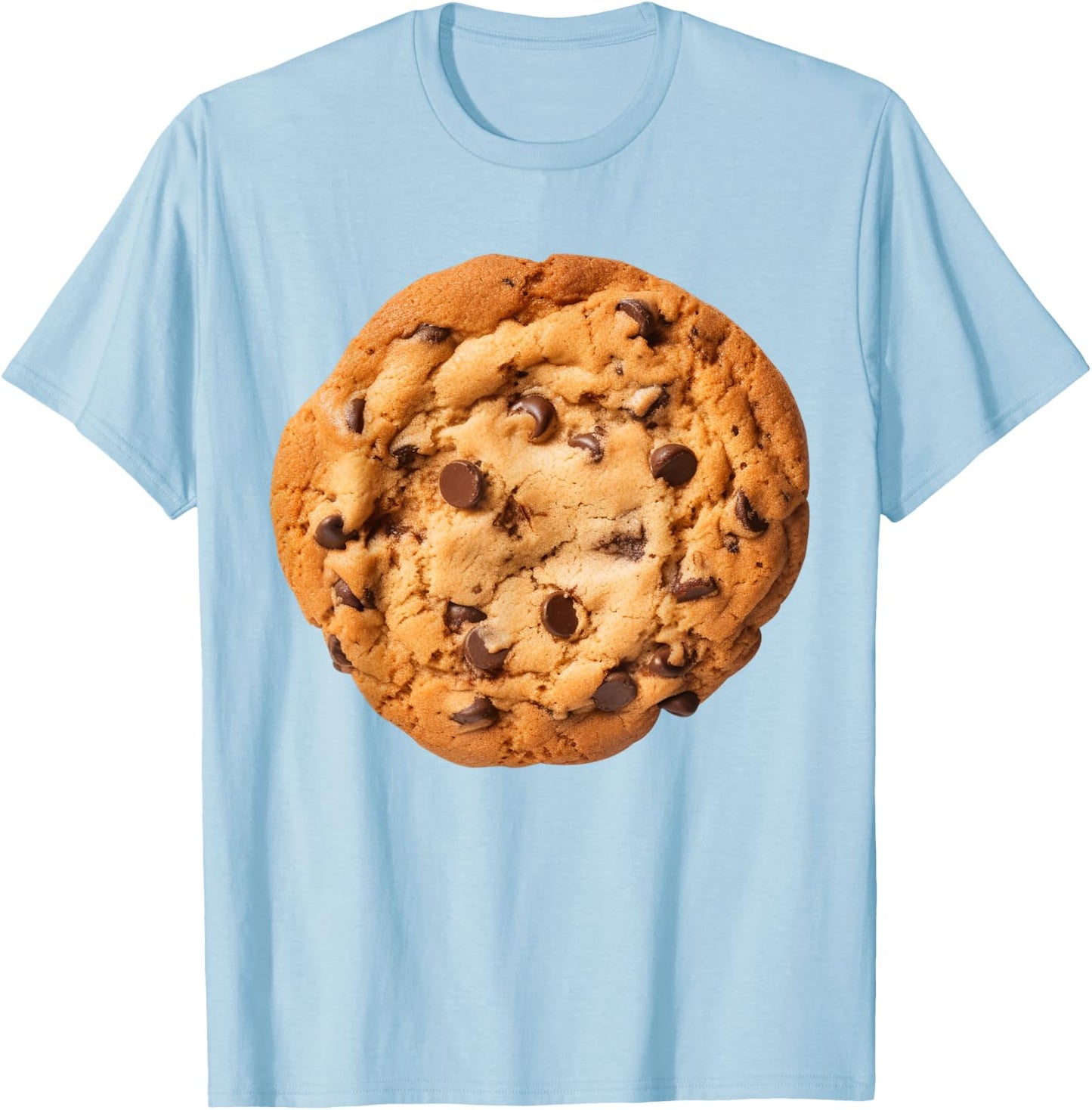 Chocolate Chip Cookie T-Shirt - T-Shirt | Light Blue