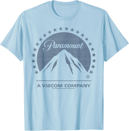 Paramount Classic Chest Logo T-Shirt - T-Shirt | Light Blue