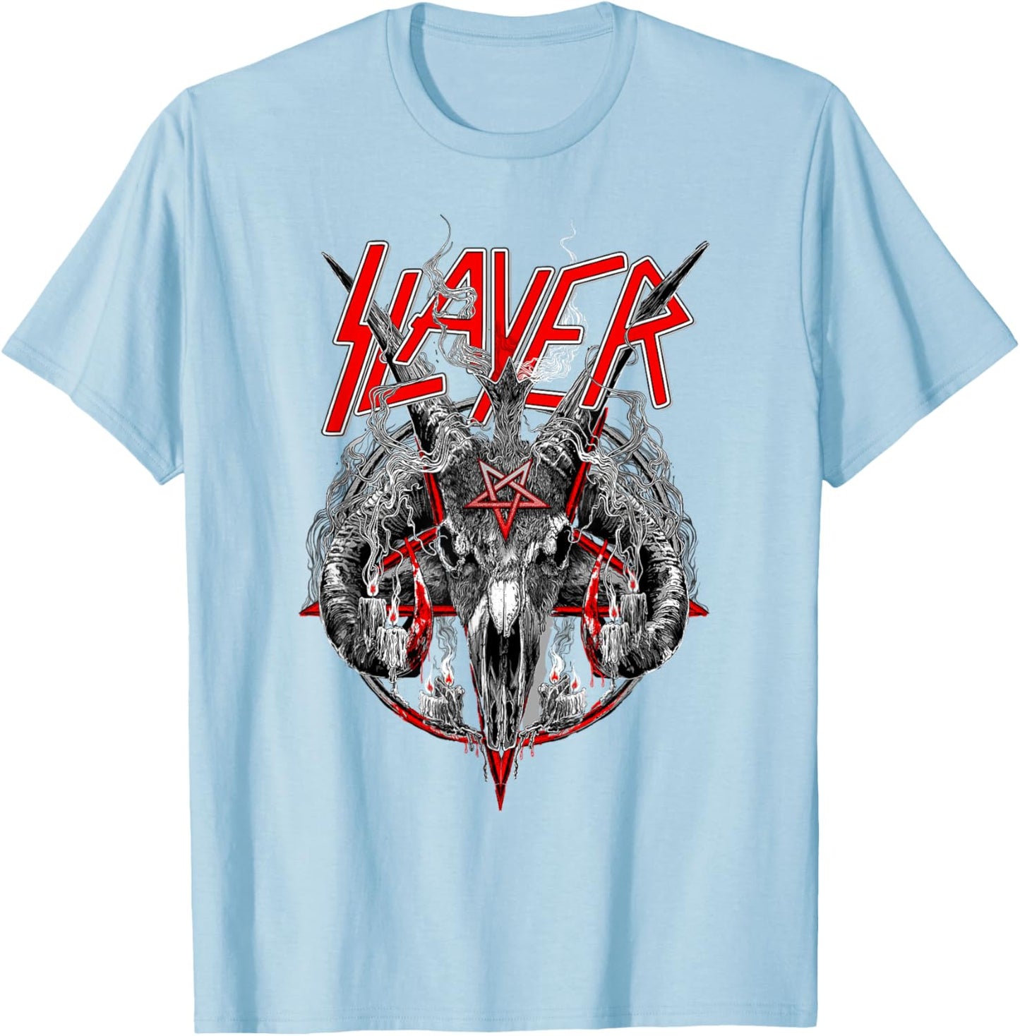 Slayer – Goatagram T-Shirt - T-Shirt | Light Blue
