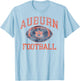 Auburn Tigers Football Intensity White Officially Licensed T-Shirt - T-Shirt | Light Blue