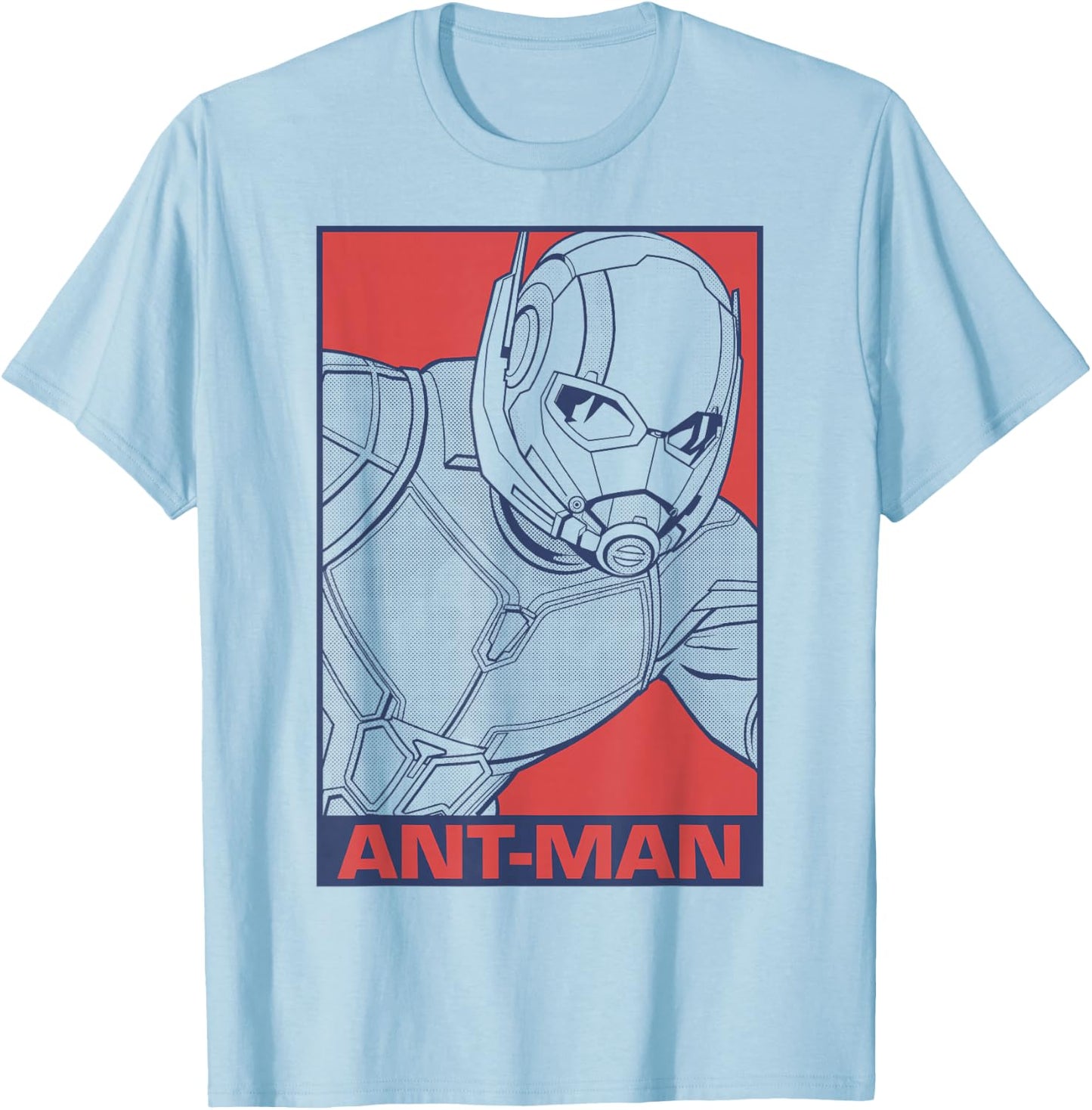 Marvel Avengers Endgame Ant-Man Pop Art Graphic T-Shirt - T-Shirt | Light Blue