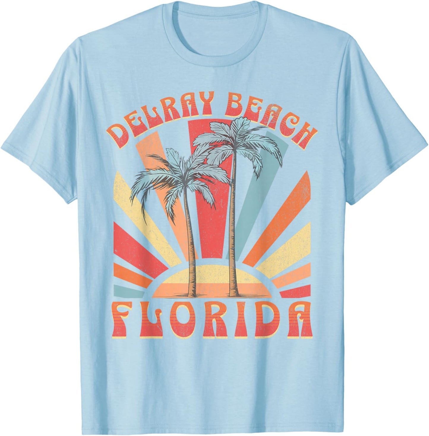 Delray Beach T-Shirt - T-Shirt | Light Blue
