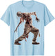 Zombie Costume Halloween Graphic Art Zombie T-Shirt - T-Shirt | Light Blue