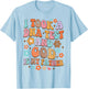 It Took A DNA Test & God Is My Father Christian Jesus Groovy T-Shirt - T-Shirt | Light Blue