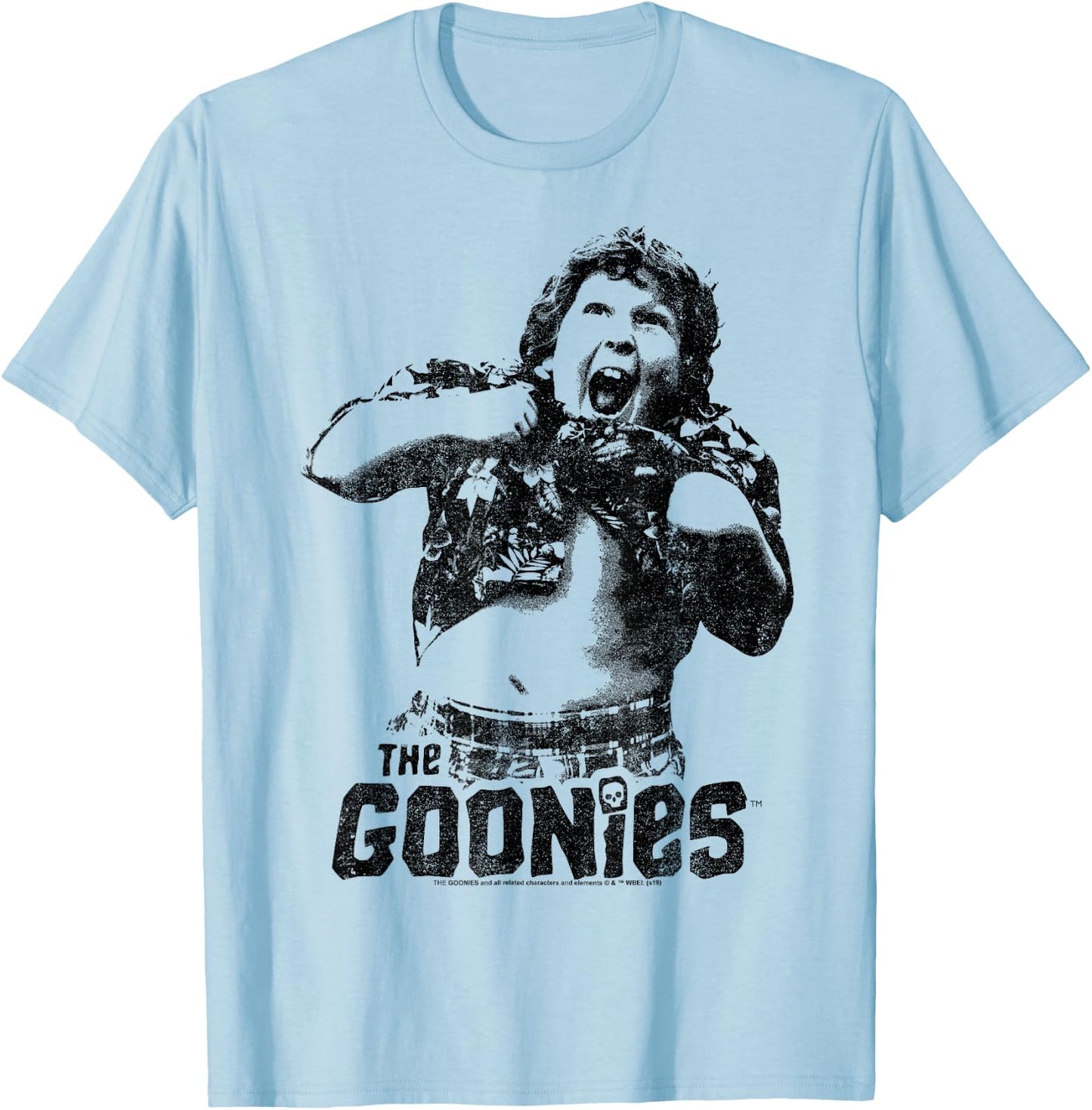 The Goonies Chunk Truffle Shuffle T-Shirt - T-Shirt | Light Blue