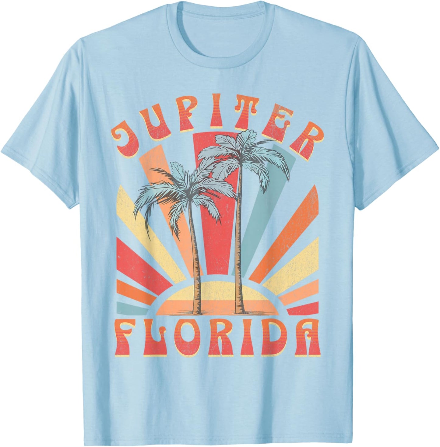 Jupiter Florida T-Shirt - T-Shirt | Light Blue
