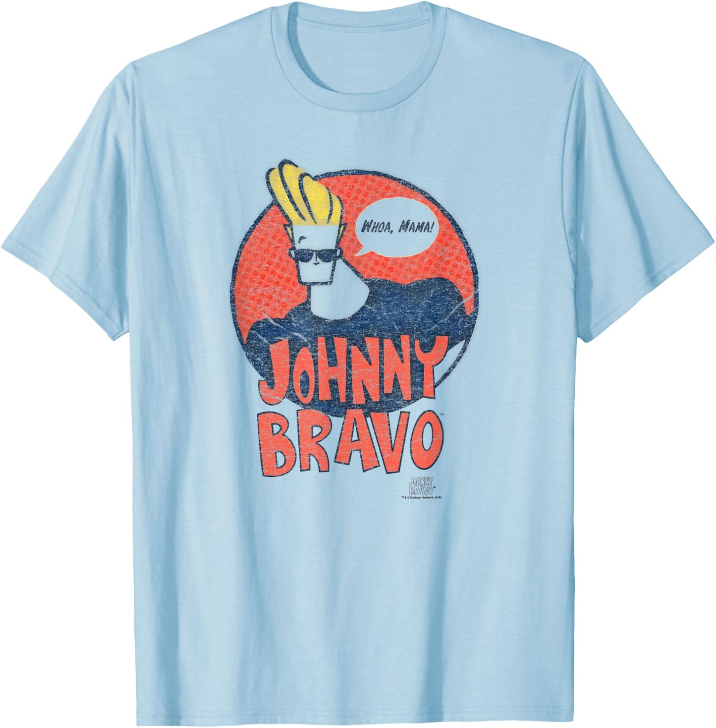 Johnny Bravo Wants Me T-Shirt - T-Shirt | Light Blue