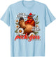She's Beauty She's Grace She Will Peck You In The Face T-Shirt - T-Shirt | Light Blue