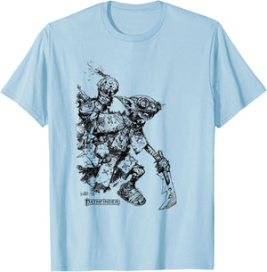 Pathfinder Iconic Fumbus monochrome T-Shirt - T-Shirt | Light Blue