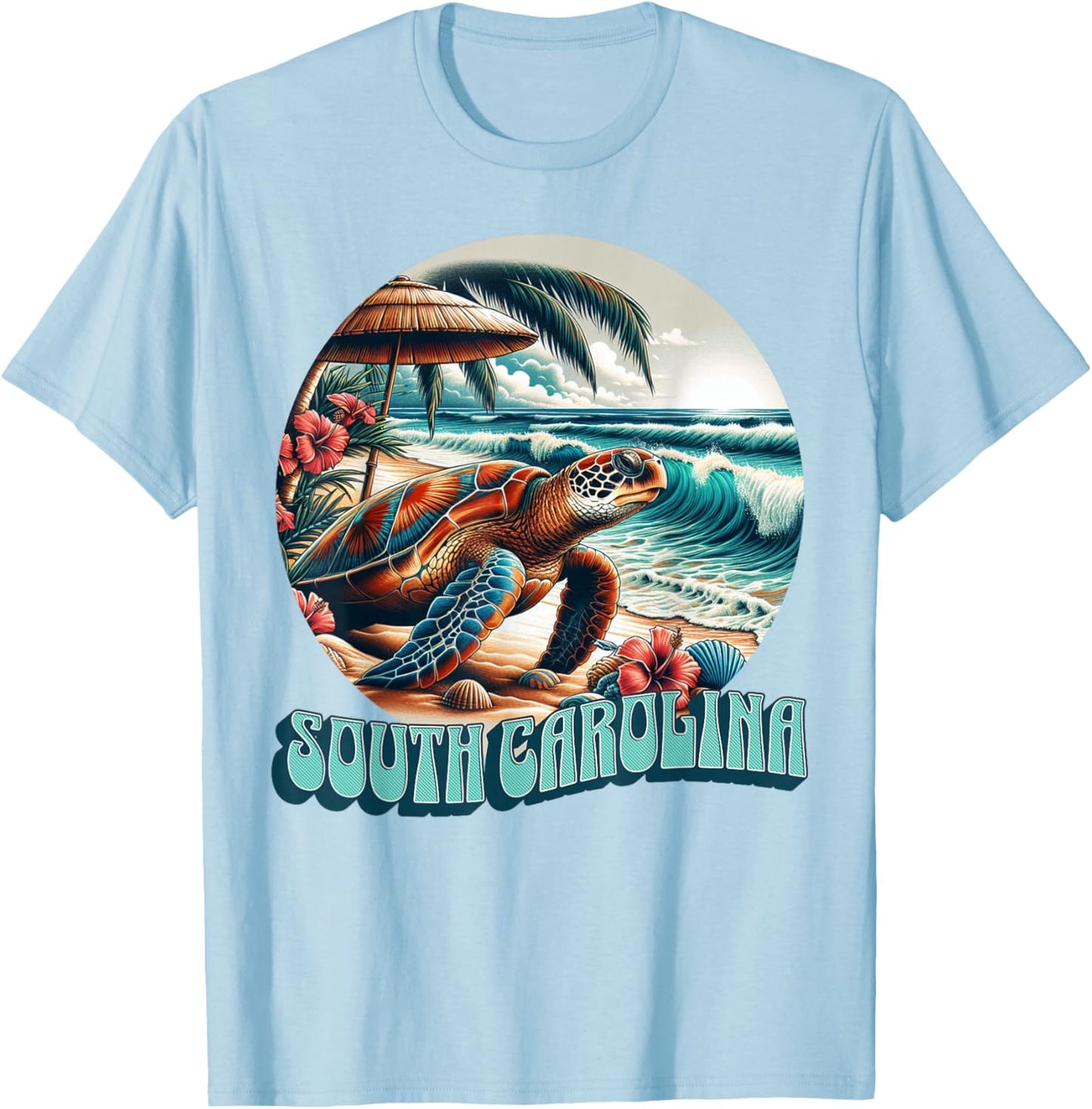 South Carolina T-Shirt - T-Shirt | Light Blue
