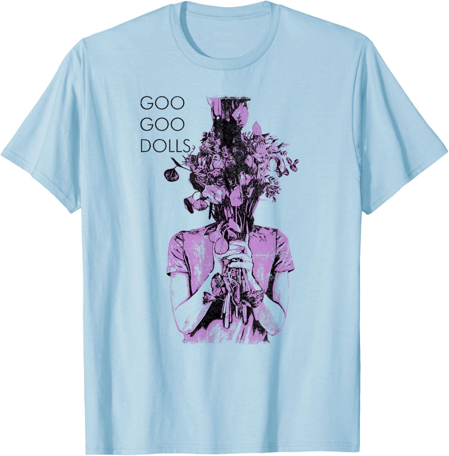 Goo Goo Dolls In Bloom T-Shirt - T-Shirt | Light Blue