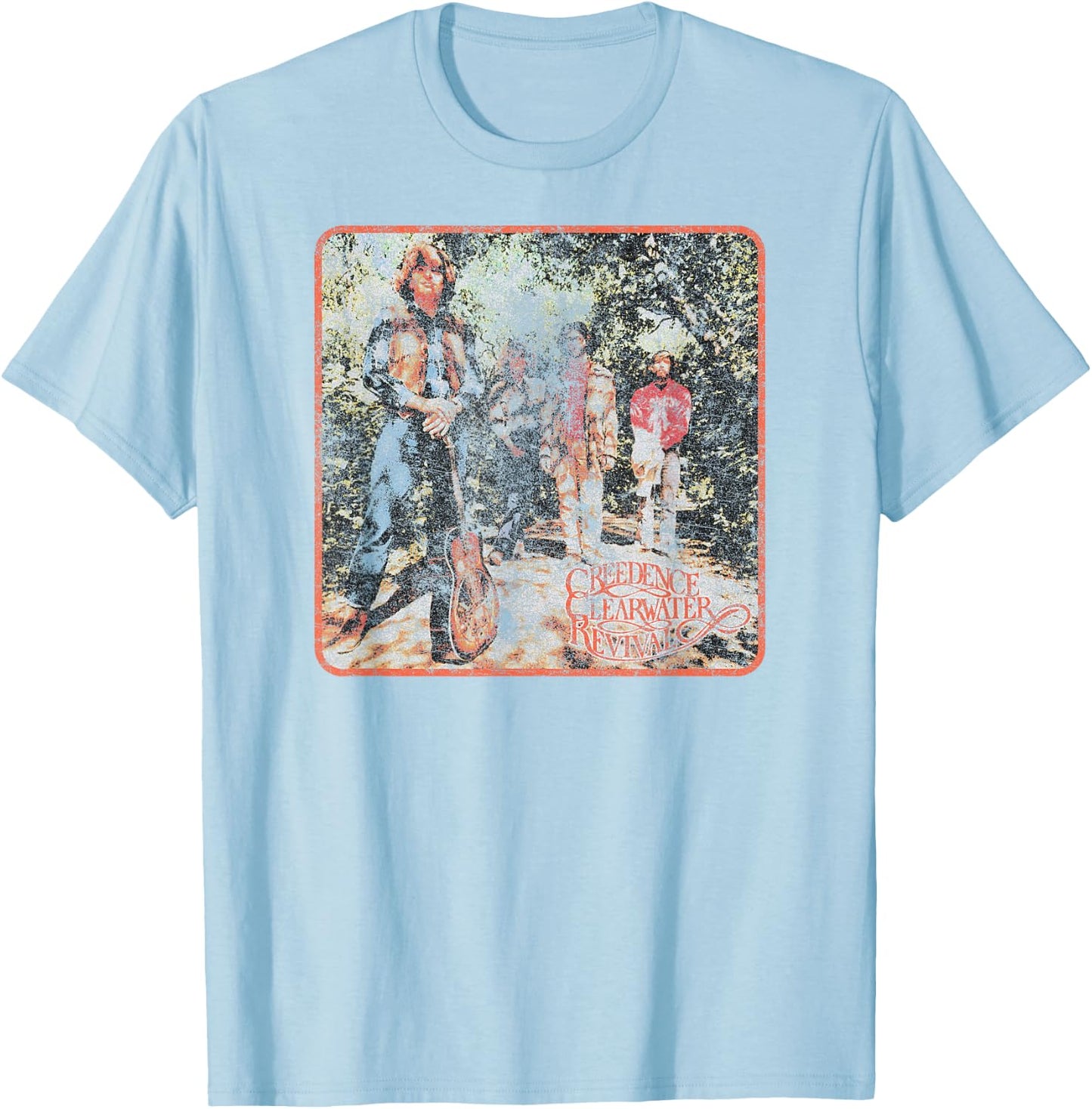 Creedence Clearwater Revival Green River T-Shirt - T-Shirt | Light Blue