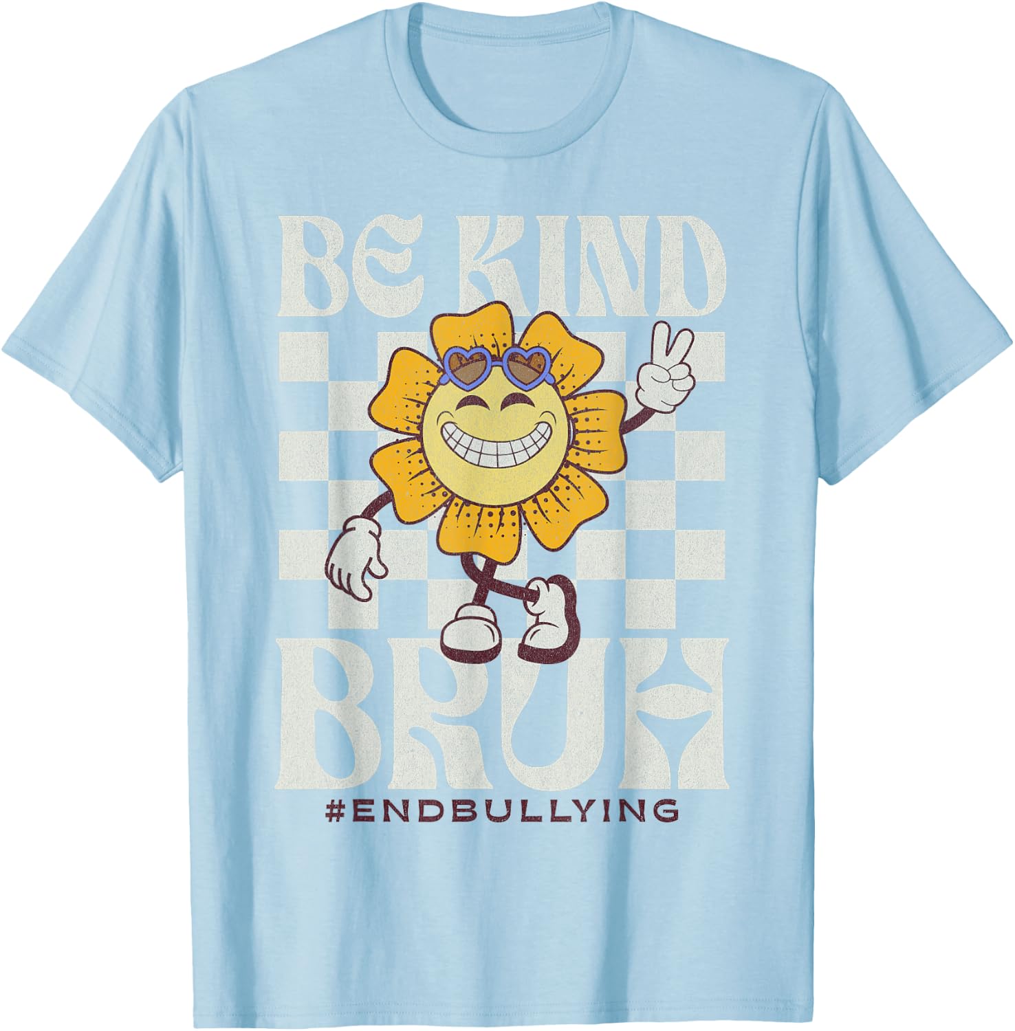 Be Kind Unity Day Orange Anti Bullying For Kids teachers T-Shirt - T-Shirt | Light Blue
