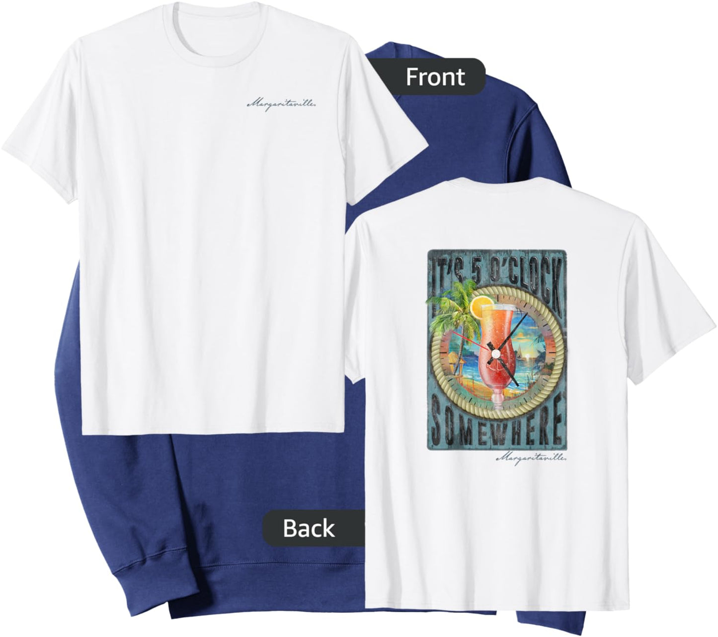 5 O'Clock Somewhere Sweatshirt - Sweatshirt | Navy
