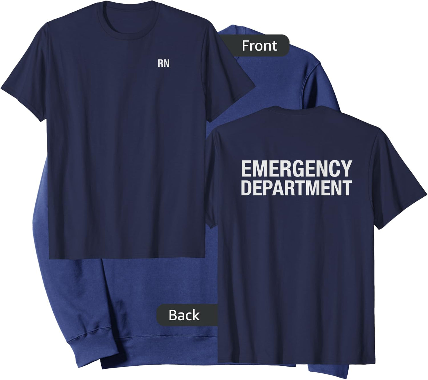 Emergency Department RN Nurse Sweatshirt - Sweatshirt | Navy