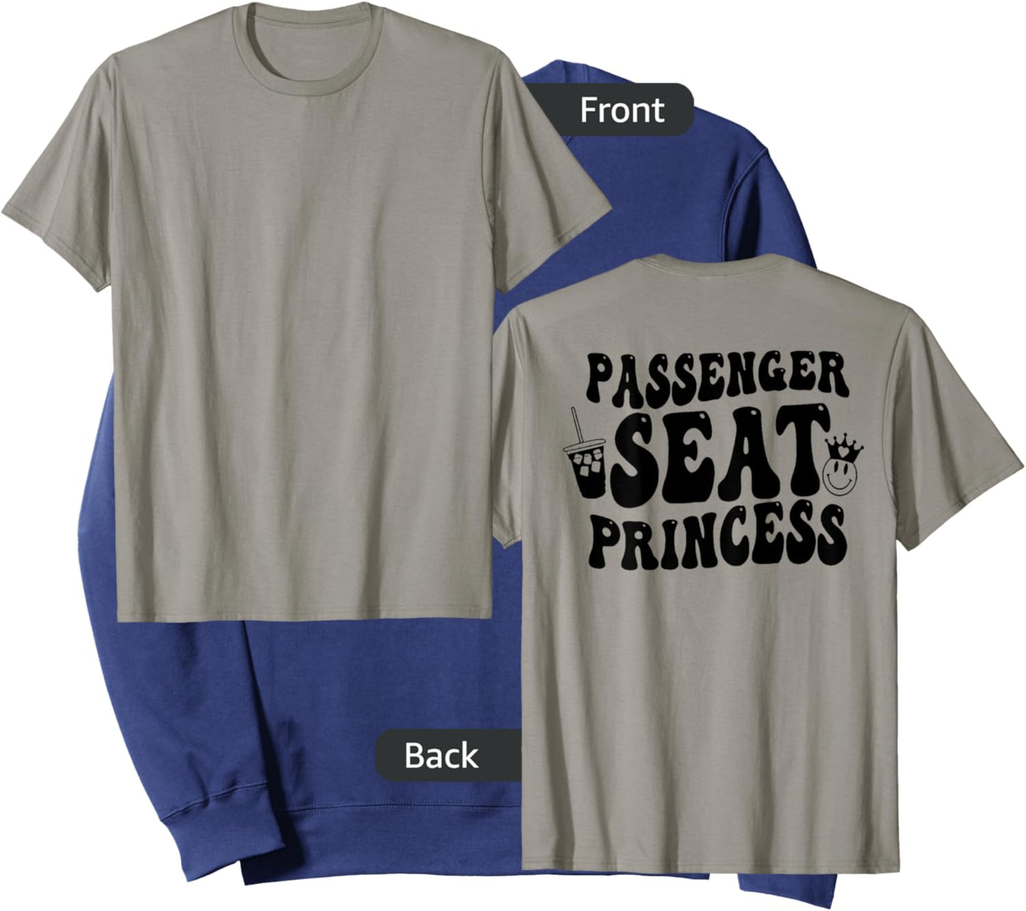 Passenger Seat Princess (on back Sweatshirt - Sweatshirt | Navy