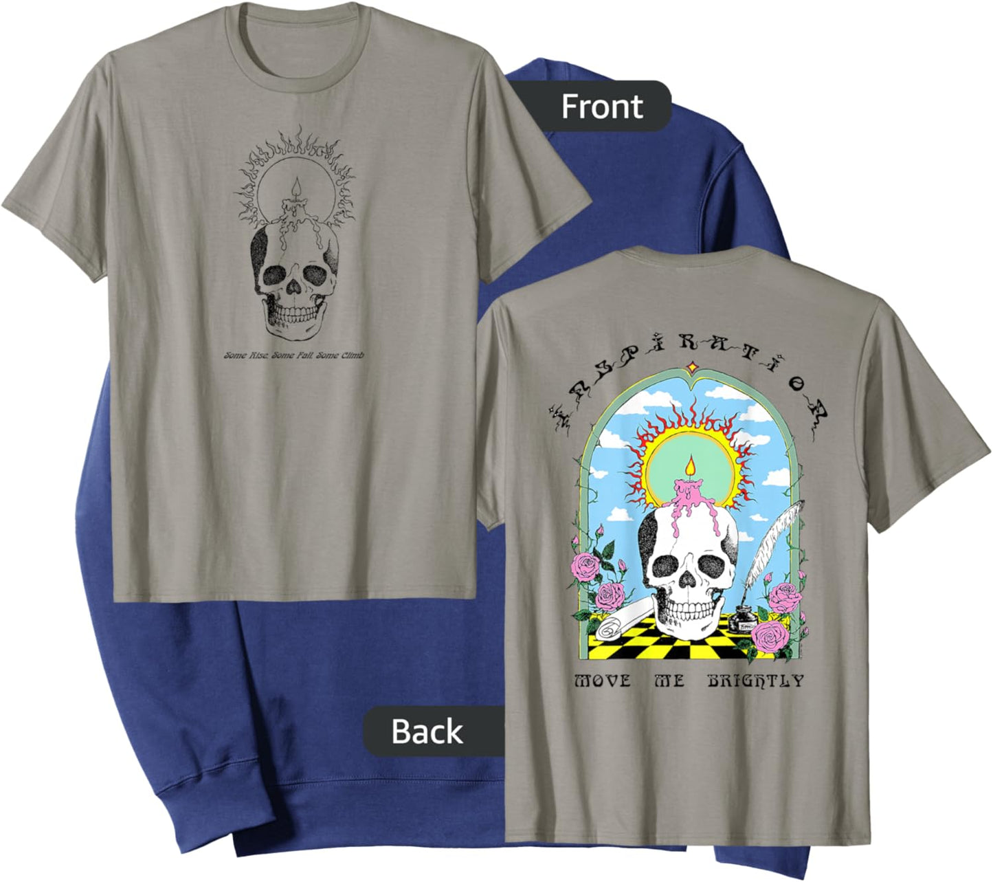 Grateful Dead Ice Nine Lyrics Move Me Brightly Sweatshirt - Sweatshirt | Navy